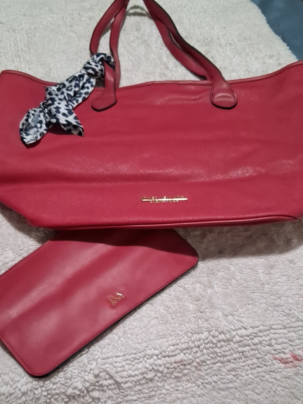 Women’s Tote Bag with Matching Wallet - Unbranded